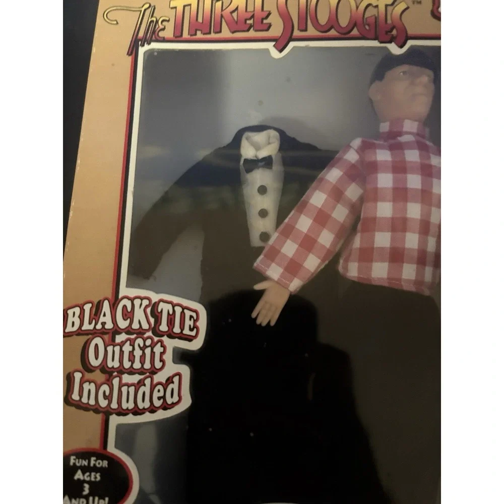 THE THREE STOOGES MOE Bendable Figure Nostalgic Series Fun4All‎ Limited Edition